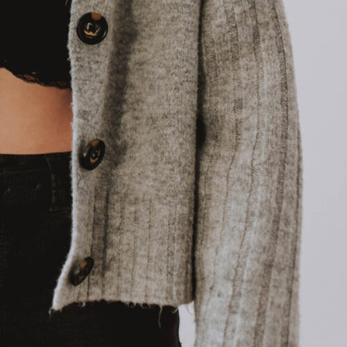 Wool cardigan
